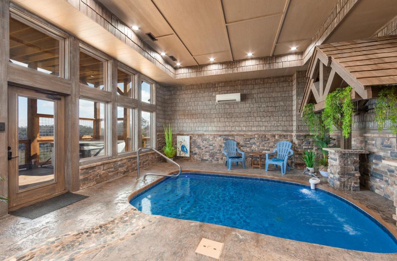 Splash Mountain Pool Hot Tub Theater Game Room Sevierville Exterior foto