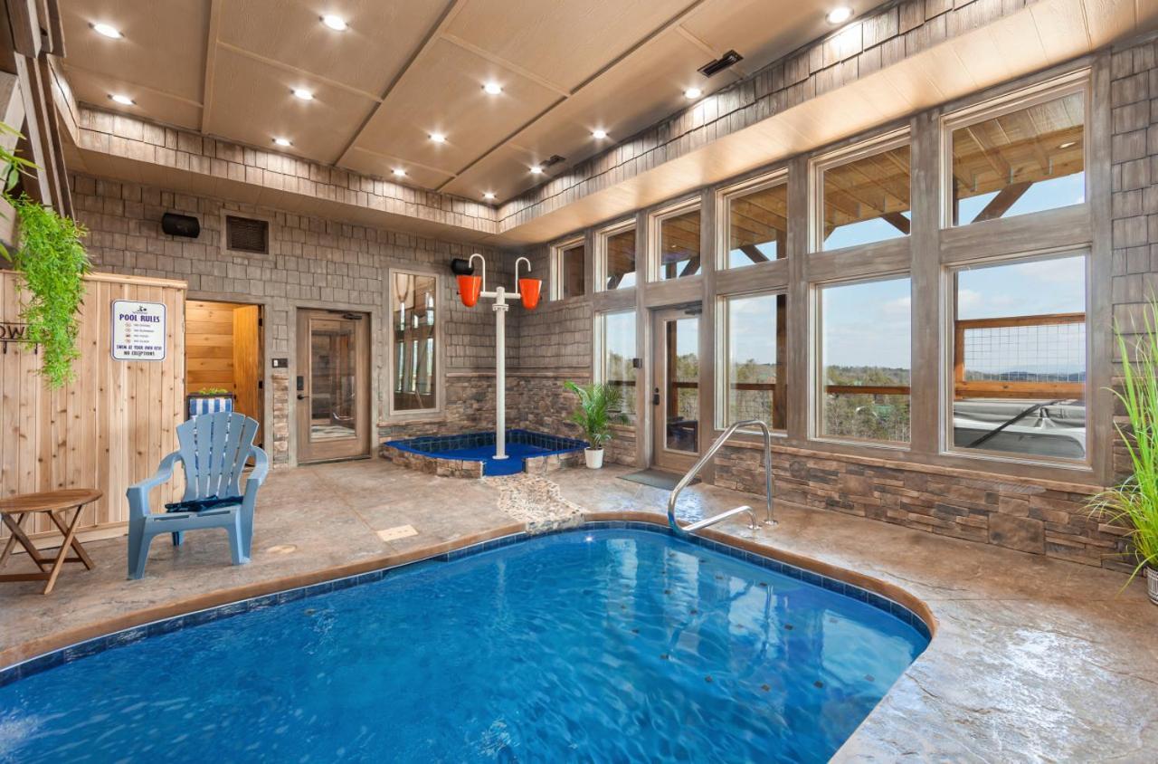 Splash Mountain Pool Hot Tub Theater Game Room Sevierville Exterior foto