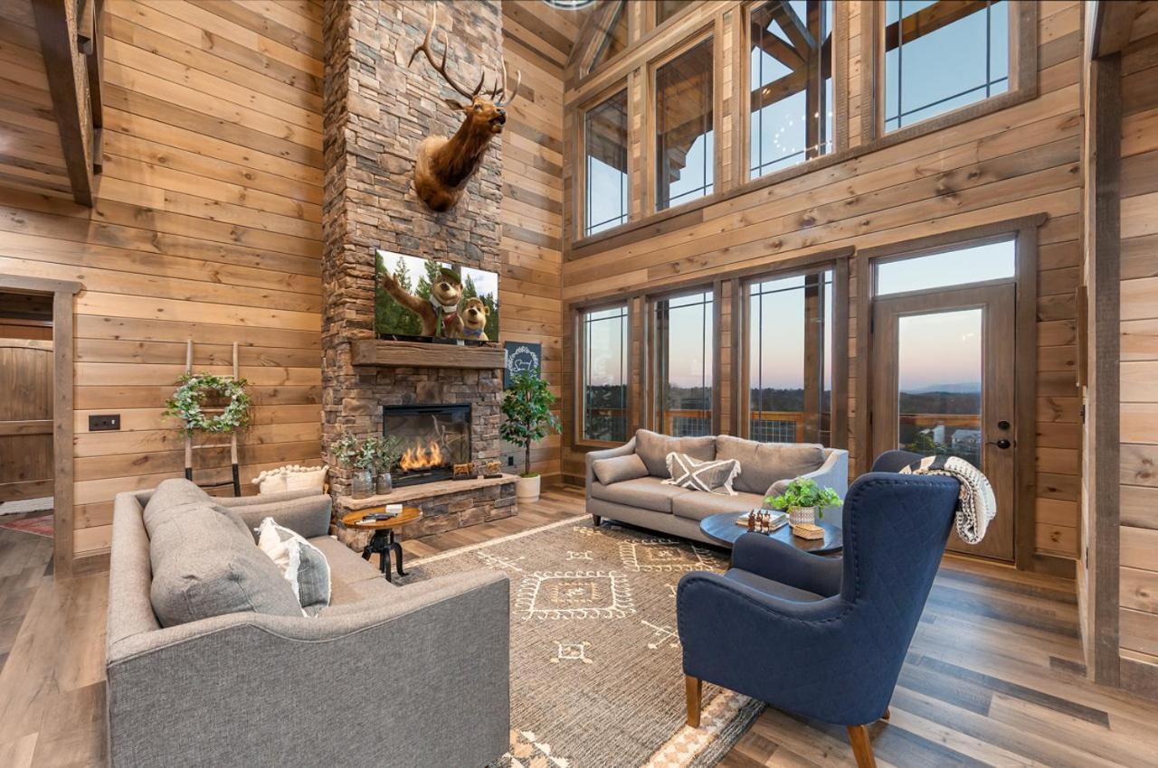 Splash Mountain Pool Hot Tub Theater Game Room Sevierville Exterior foto